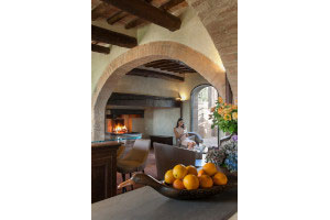 Seeking for harmony between original materials and colors