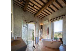 Bathroom with a view…