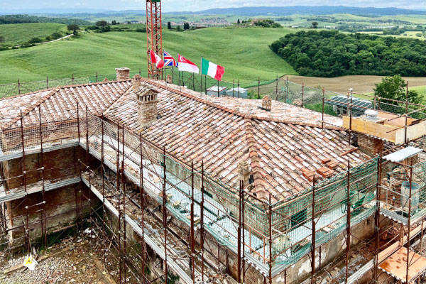 Detached Houses - Podere Casilea, work in progress