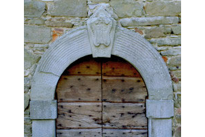 The only coat of arms… In the hamlet