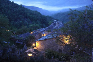 Borgo di Vagli at dawn