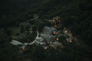 The hamlet at dusk