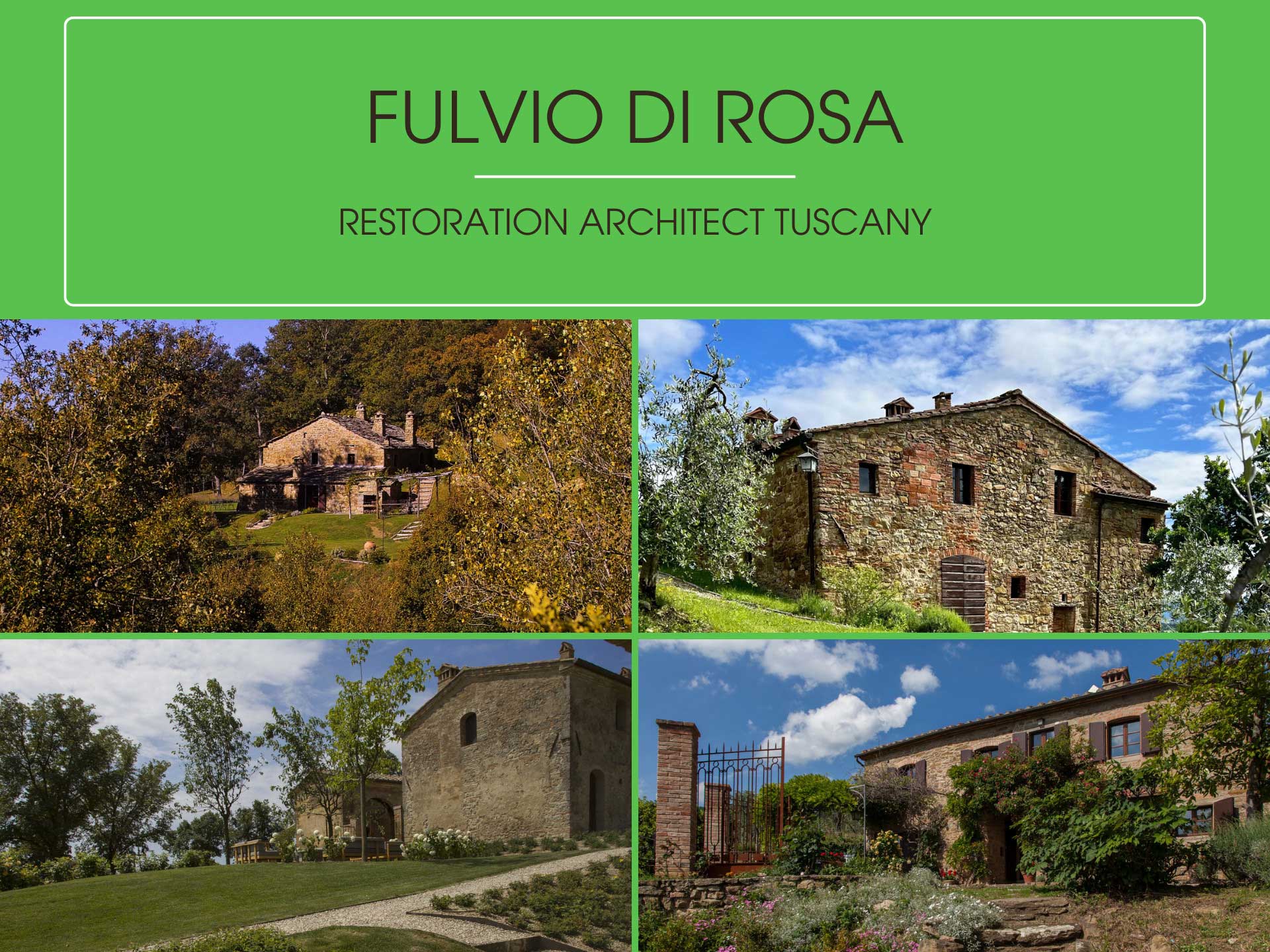 Fulvio Di Rosa - Detached Houses Project